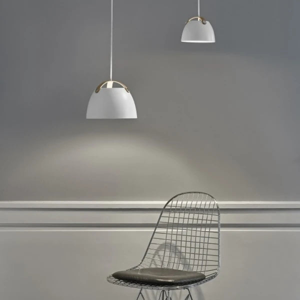 Oslo Pendel Hvid Ø24 - Halo Design