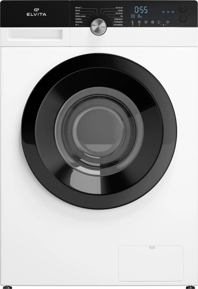 Elvita CTM7814V 8kg Hvid Frontbetjent Vaskemaskine