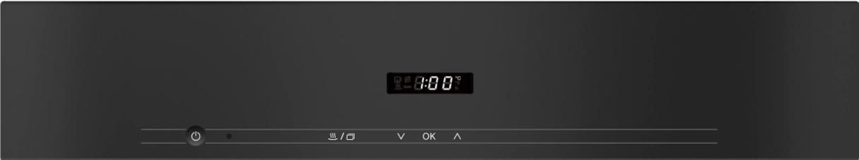 Betjeningspanelet på Miele DG 2740