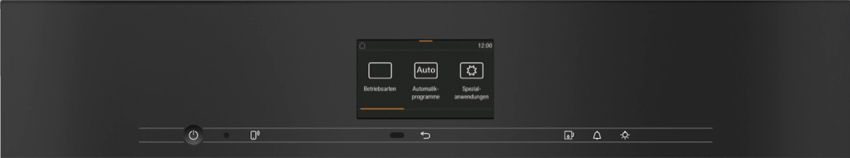 Display fra Miele DGC 7540 HC PRO CLST hårde hvidevarer