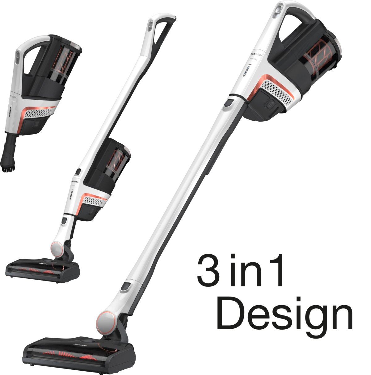 Miele Triflex HX2 Hvid Ledningsfri støvsuger