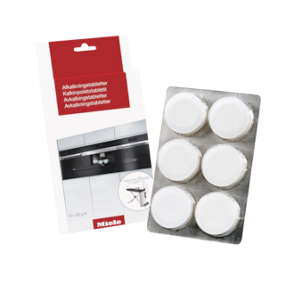 Grundig rengøring af espressomaskiner med Miele Afkalkningstabletter