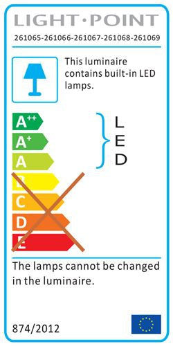 Mood 2 LED 3000K Sort