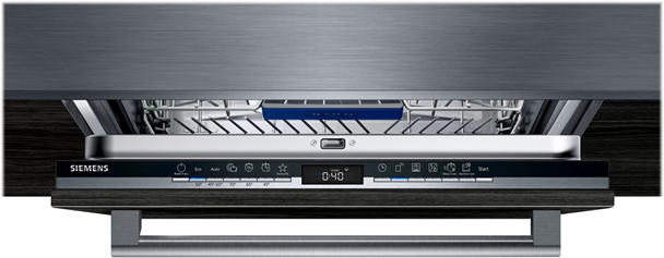 Siemens opvaskemaskine med to indvendige kurve