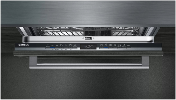 Siemens topbetjent opvaskemaskine med lys
