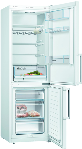 Bosch KGV366WEP - Fritstående Køle-/fryseskab