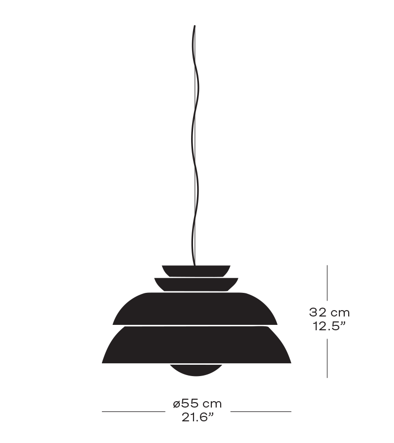 CONCERT™ P3 Hvid Pendel