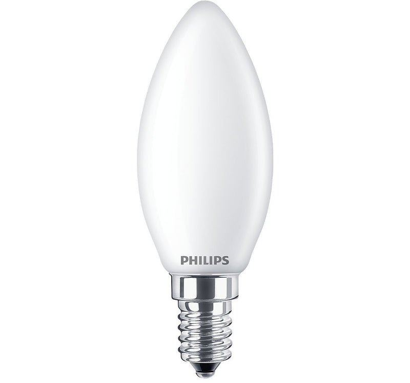 Philips LED Kerte 4,3W E14 Glaspære