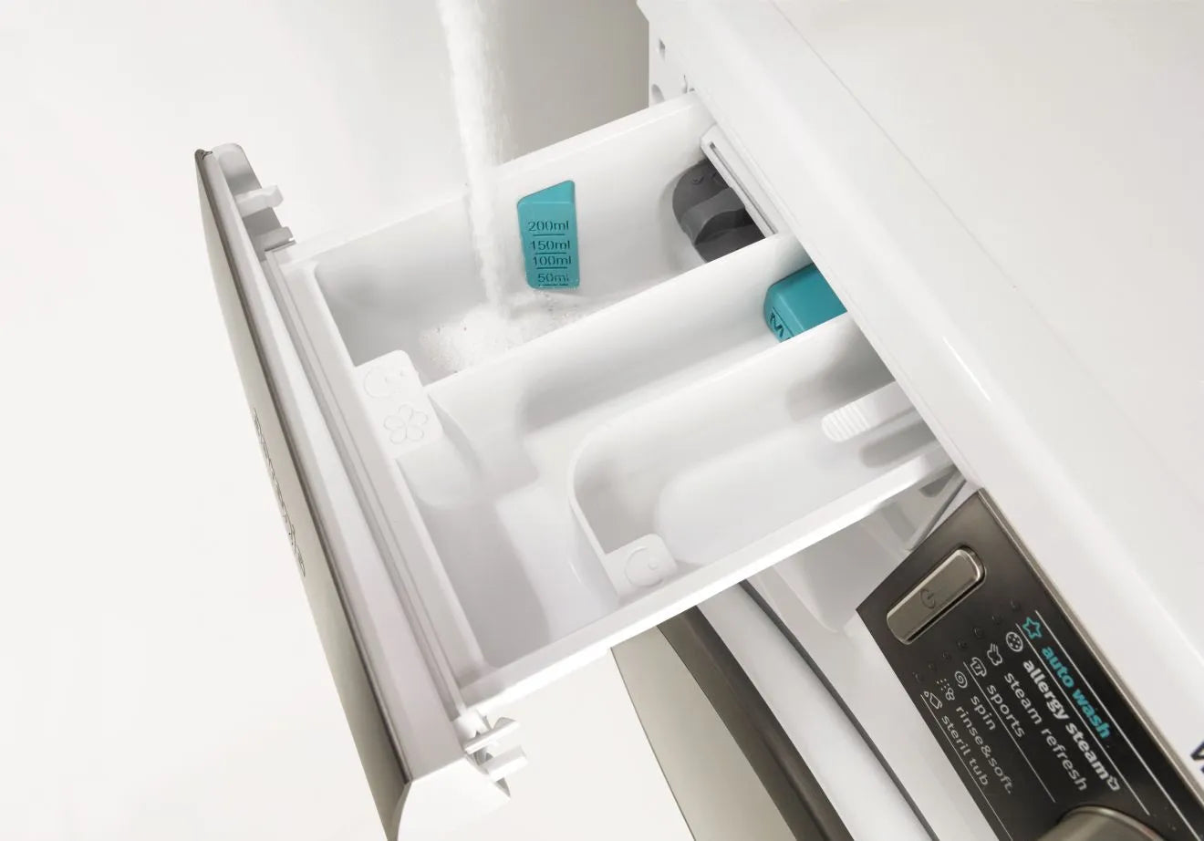 Optimal dosering af vaskemiddel til tøjmængden