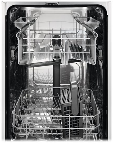 AEG FSE32407Z - Smal opvaskemaskine til integrering