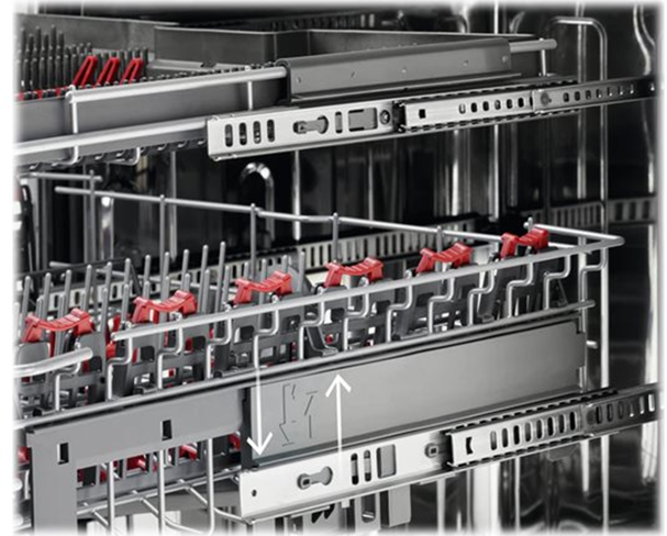 AEG XXL opvaskemaskine med regulerbar overkurv