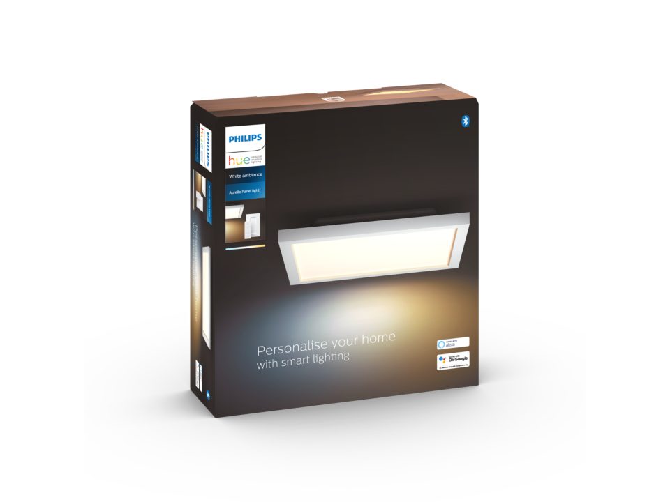 Philips Hue Aurelle SQ Loft Lampe 19W 1940lm v.4000K WA (30*30)