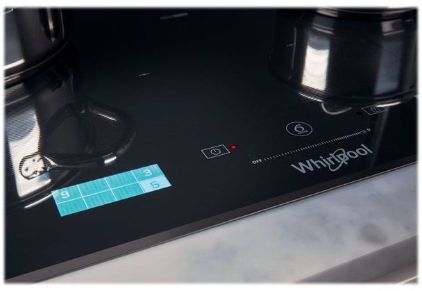 Whirlpool SMP 658 C/BT/IXL - Induktionskogeplade