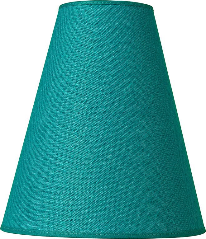 Carolin Lampeskærm i petroleums farve