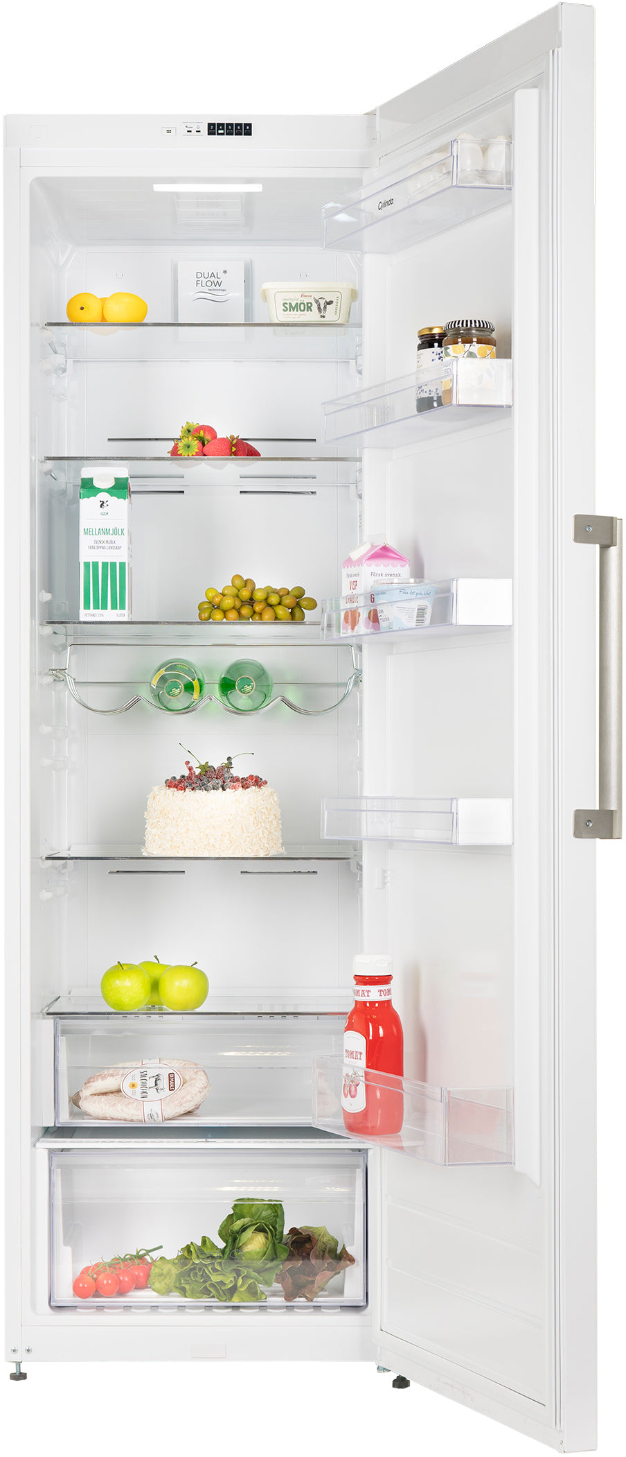 Cylinda K3285HE - Fritstående Køleskab