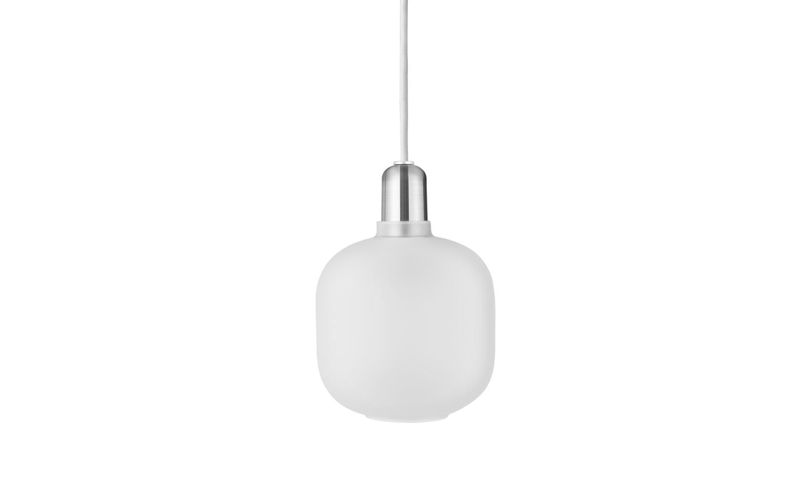 Amp Lampe Lille Mat/Hvid