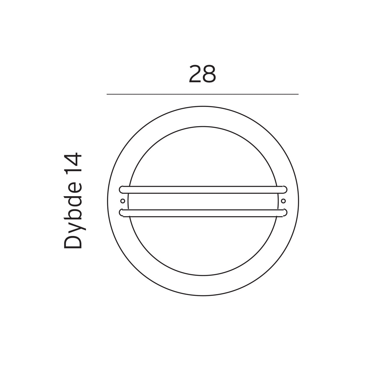 Norlys Bremen sort opal, LED IP54 - Udendørslampe
