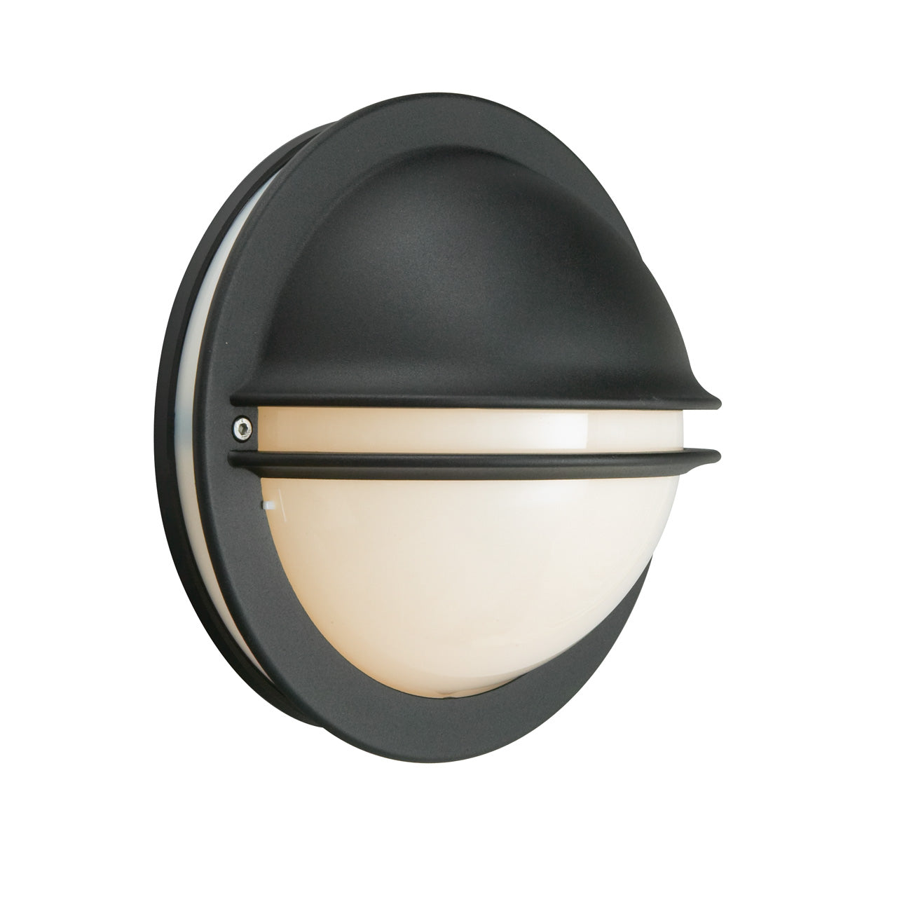 Norlys Berlin sort opal, E27 IP54 46W - Udendørslampe