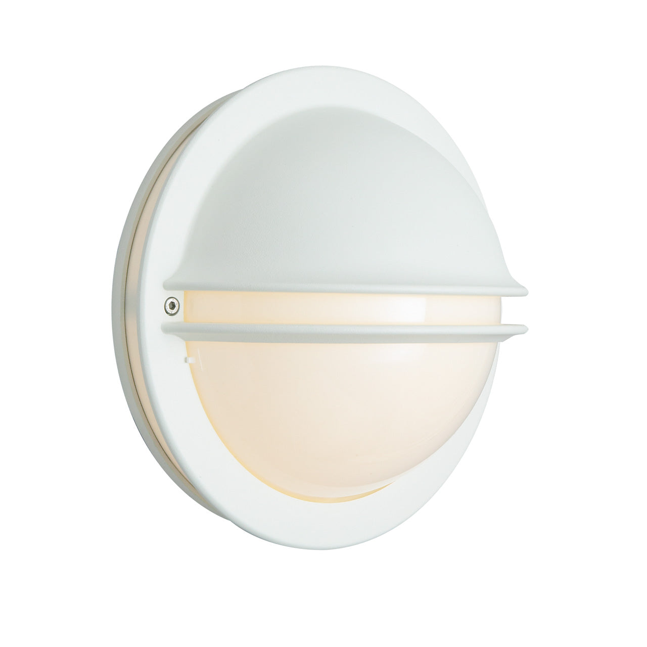 Norlys Berlin hvid opal, E27 IP54 46W - Udendørslampe