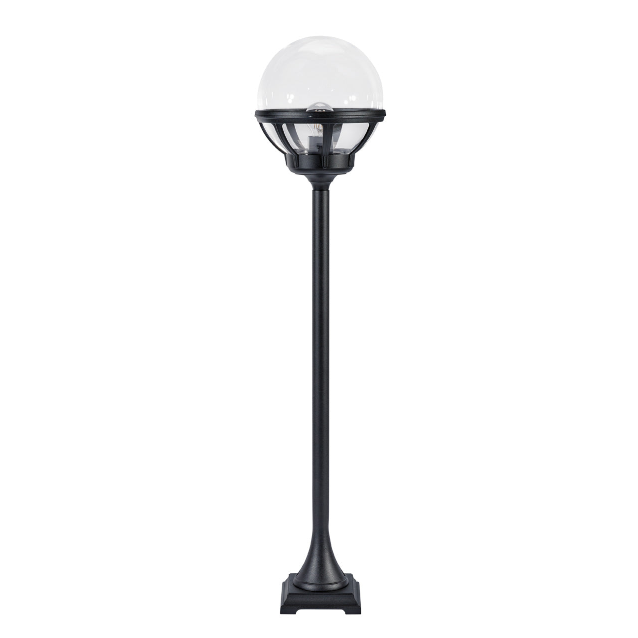 Norlys Bologna sort klar, E27 IP54 46W 117.5CM - Udendørslampe