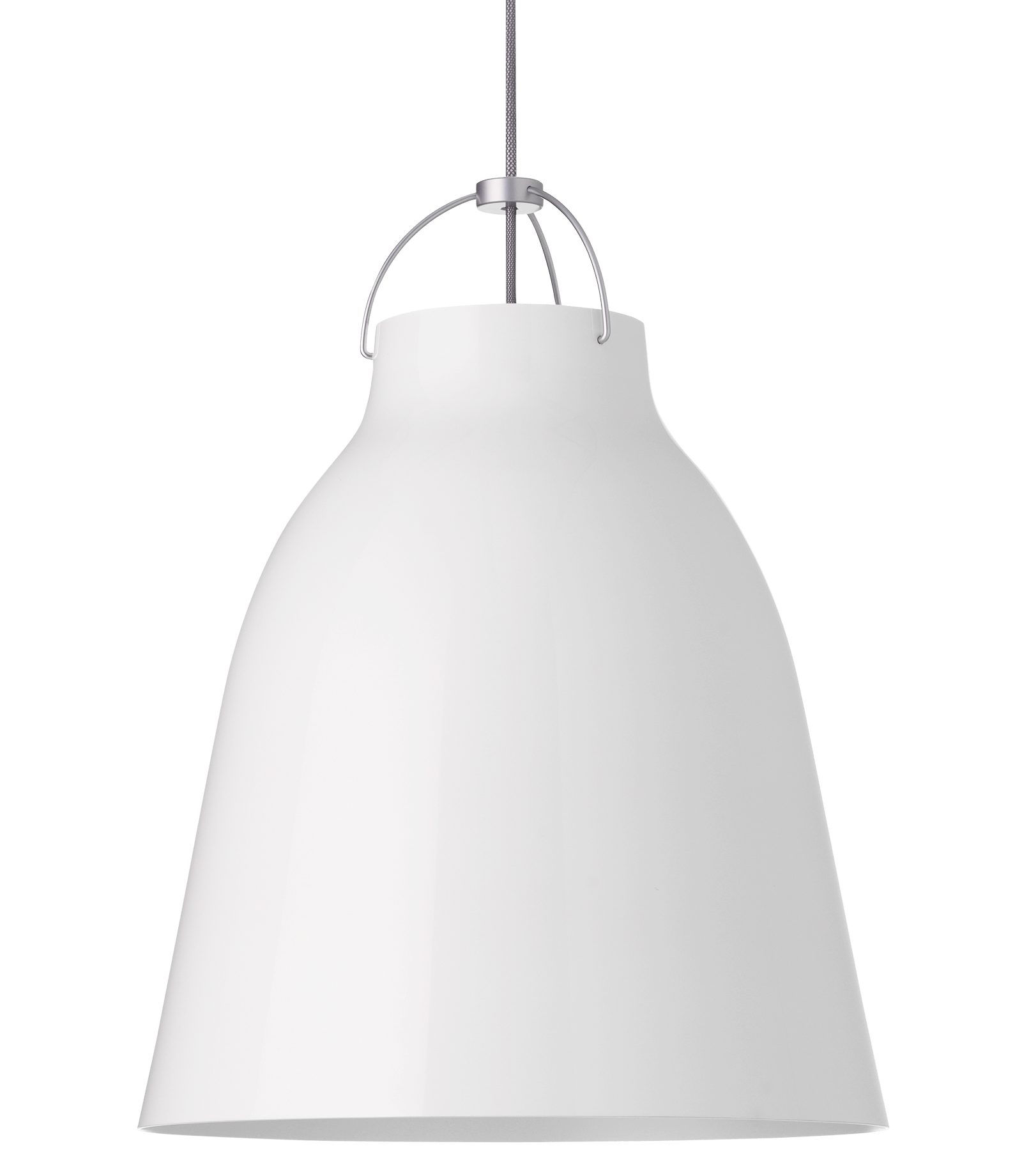Caravaggio™ High-Gloss P3 Pendel Hvid