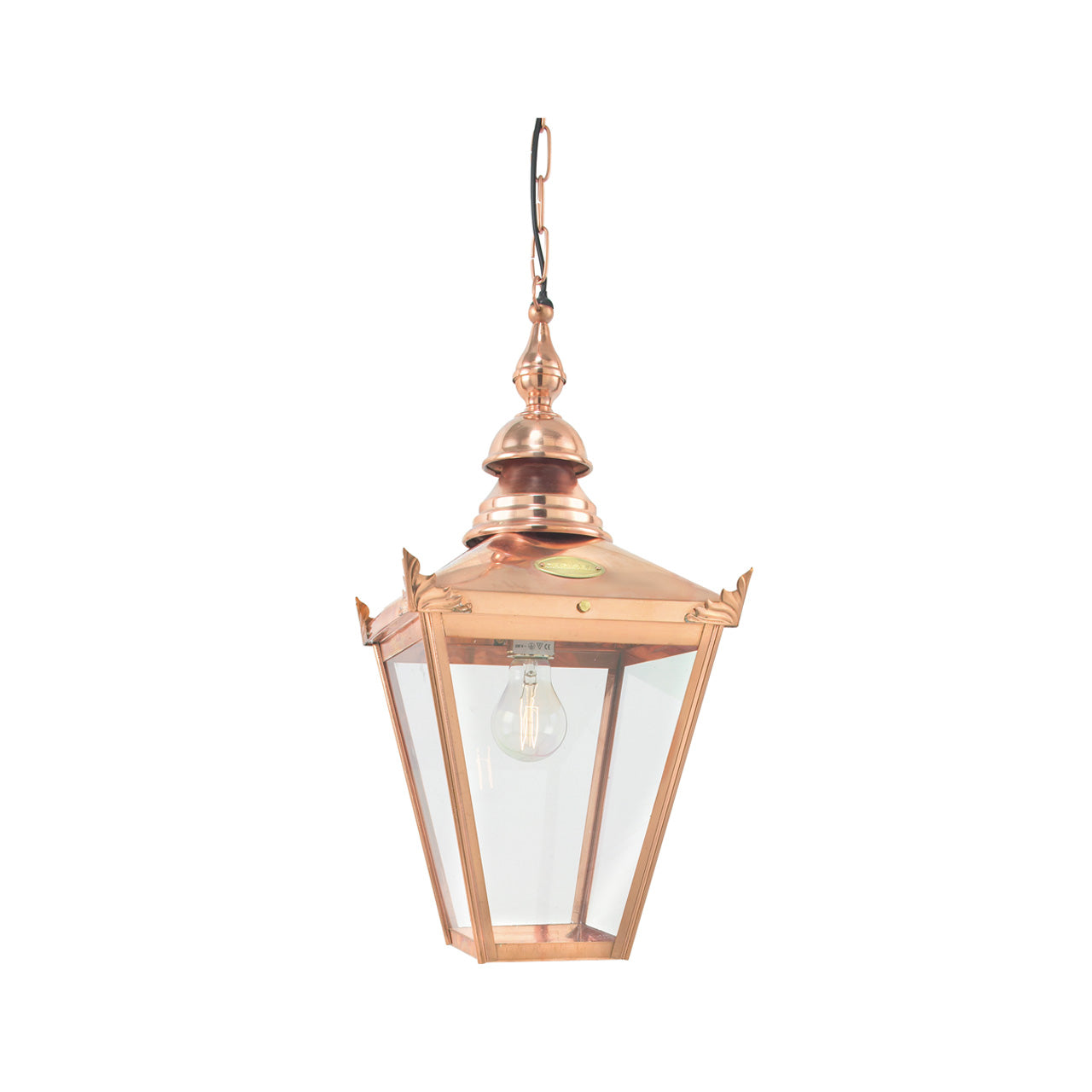 Norlys Chelsea kobber Kæde, E27 IP44 77W - Udendørslampe