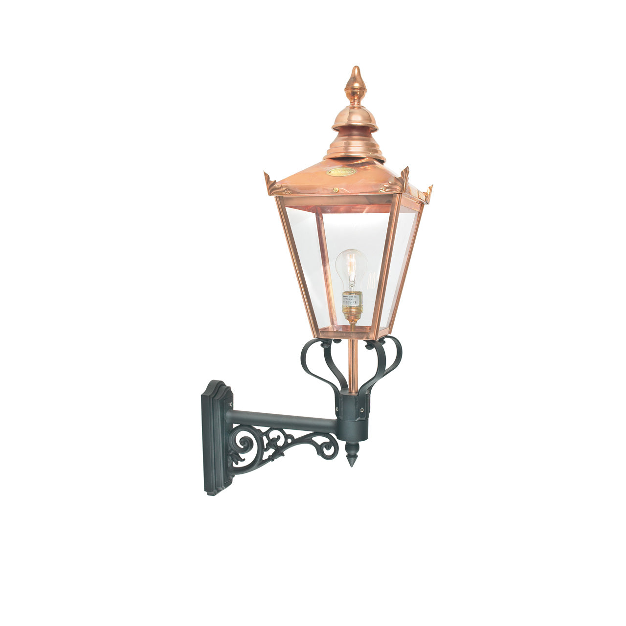 Norlys Chelsea kobber Lille, E27 IP44 77W - Udendørslampe