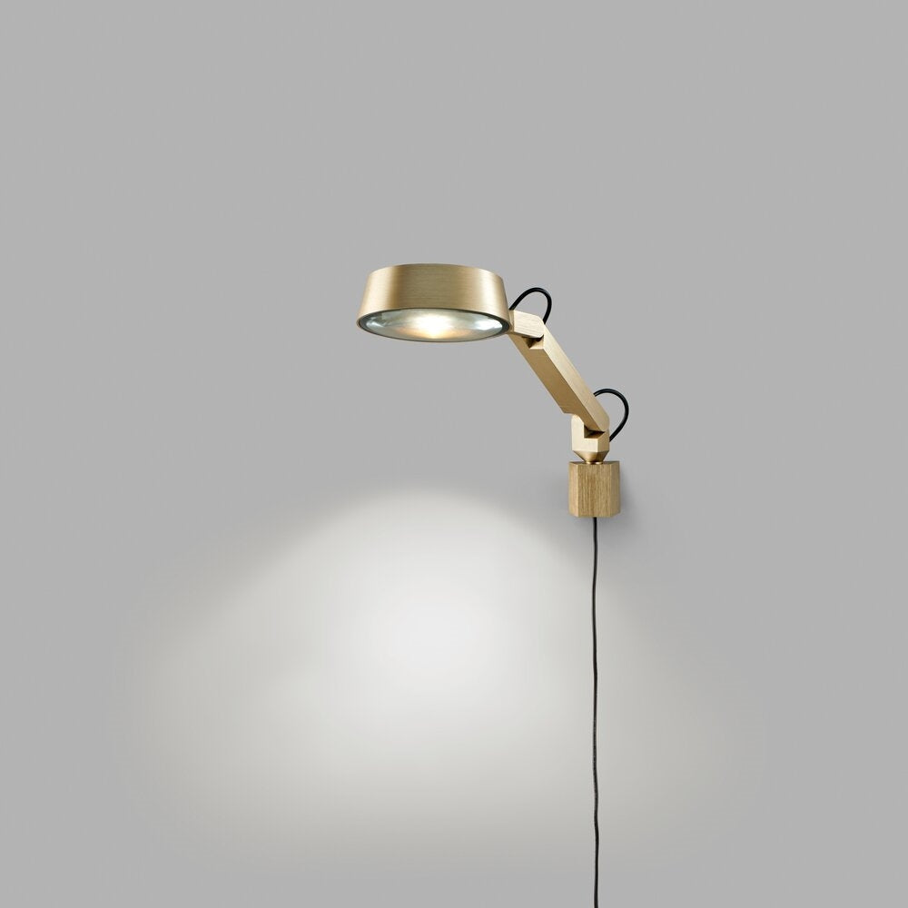 Light-Point W1 Væglampe i messing