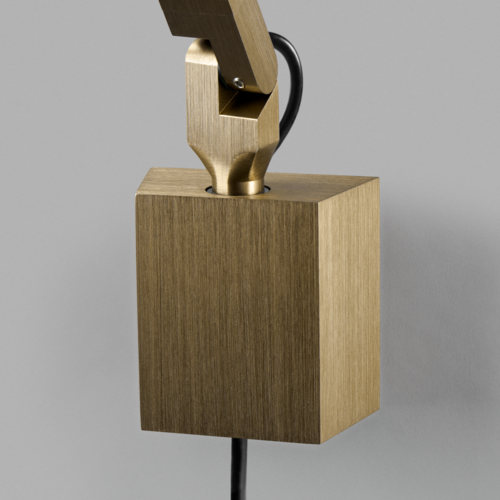 Dark Wall Mount for T1/T2 Messing