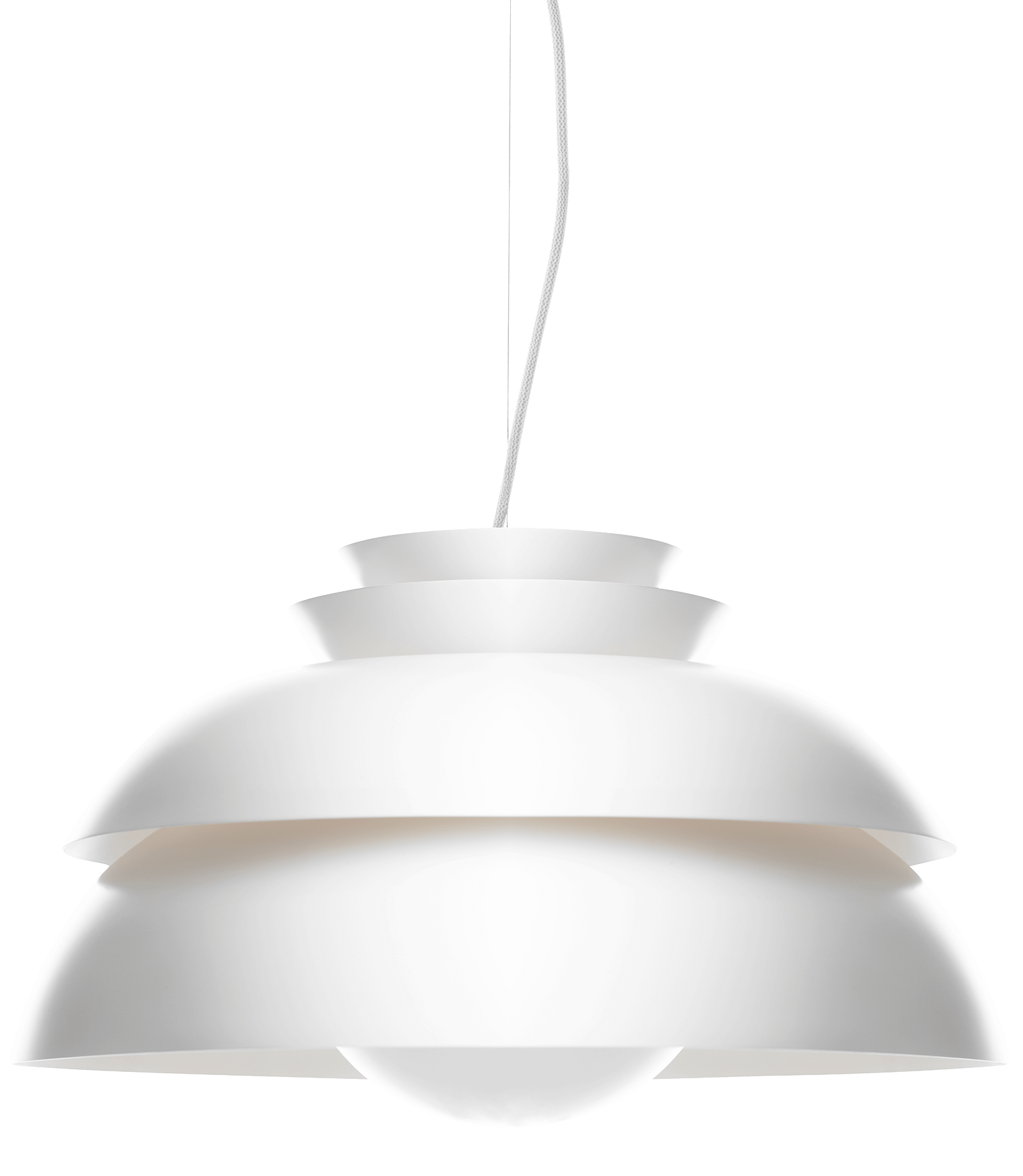 Fritz Hansen hvid CONCERT™ P3 Pendel lampe