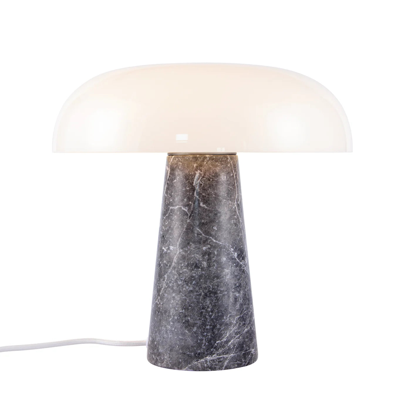 Nordlux lampe i grå marmor