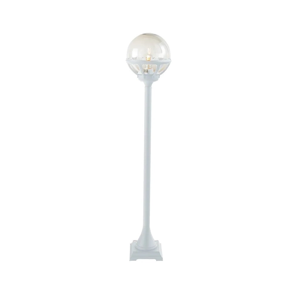 Norlys Bologna hvid klar, E27 IP54 46W 117.5CM - Udendørslampe