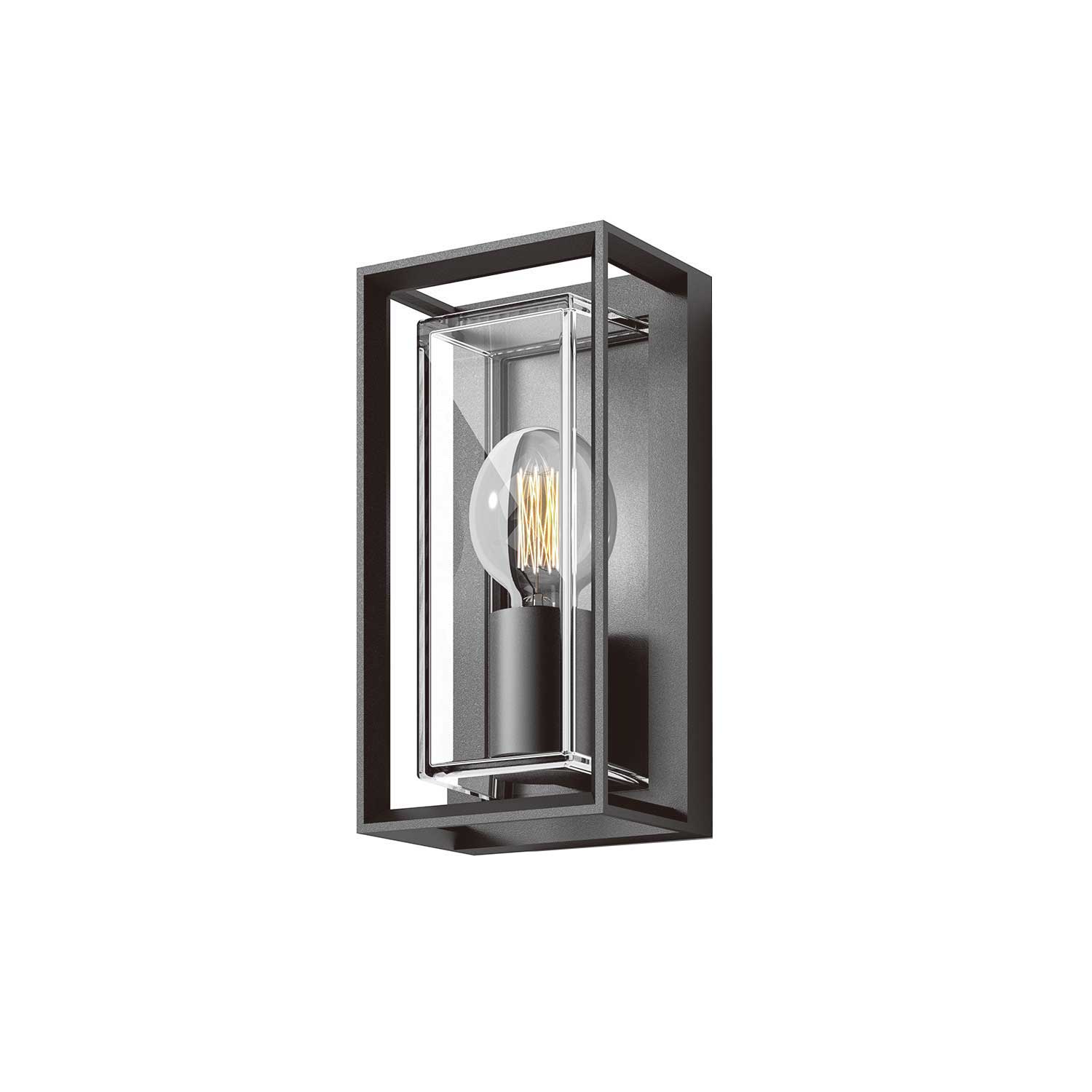 LOOM Design Loke Black E27 20w LED - Væglampe billede 4