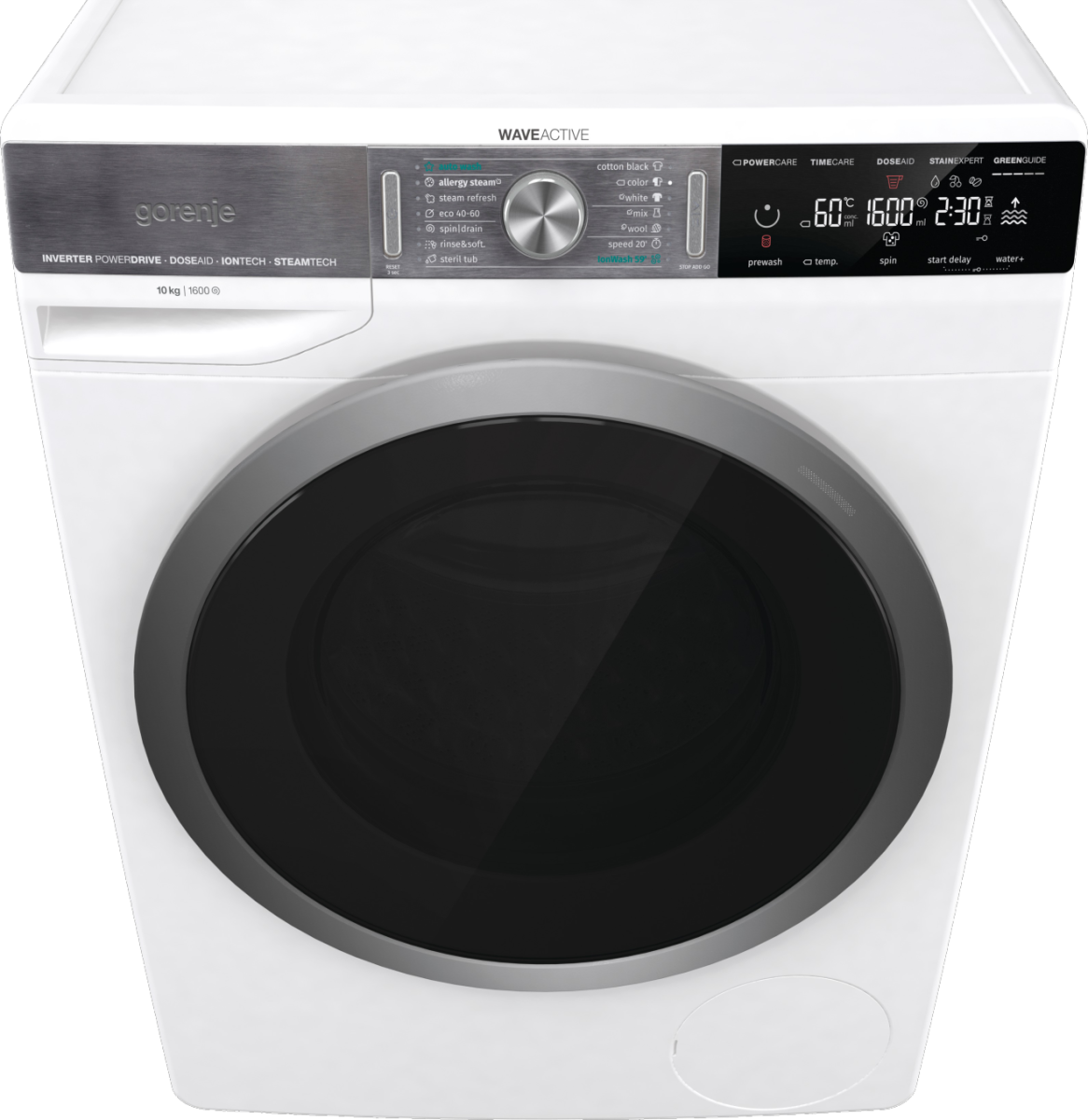 Gorenje WS168LNST - Frontbetjent Vaskemaskine