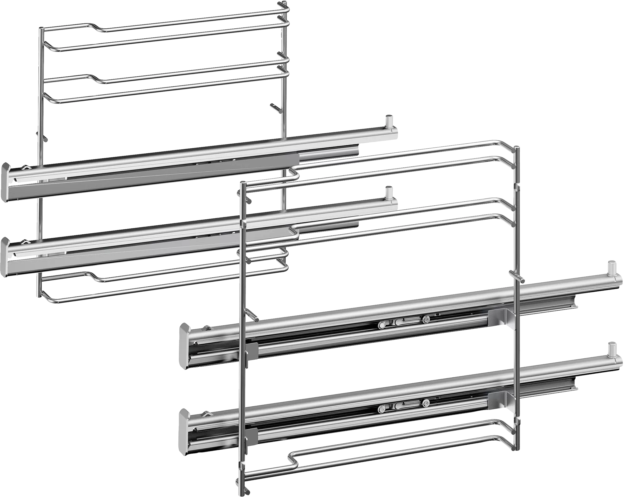 Siemens HZ638270 - Udtrækssystem 2 niveauer til Pyrolyse