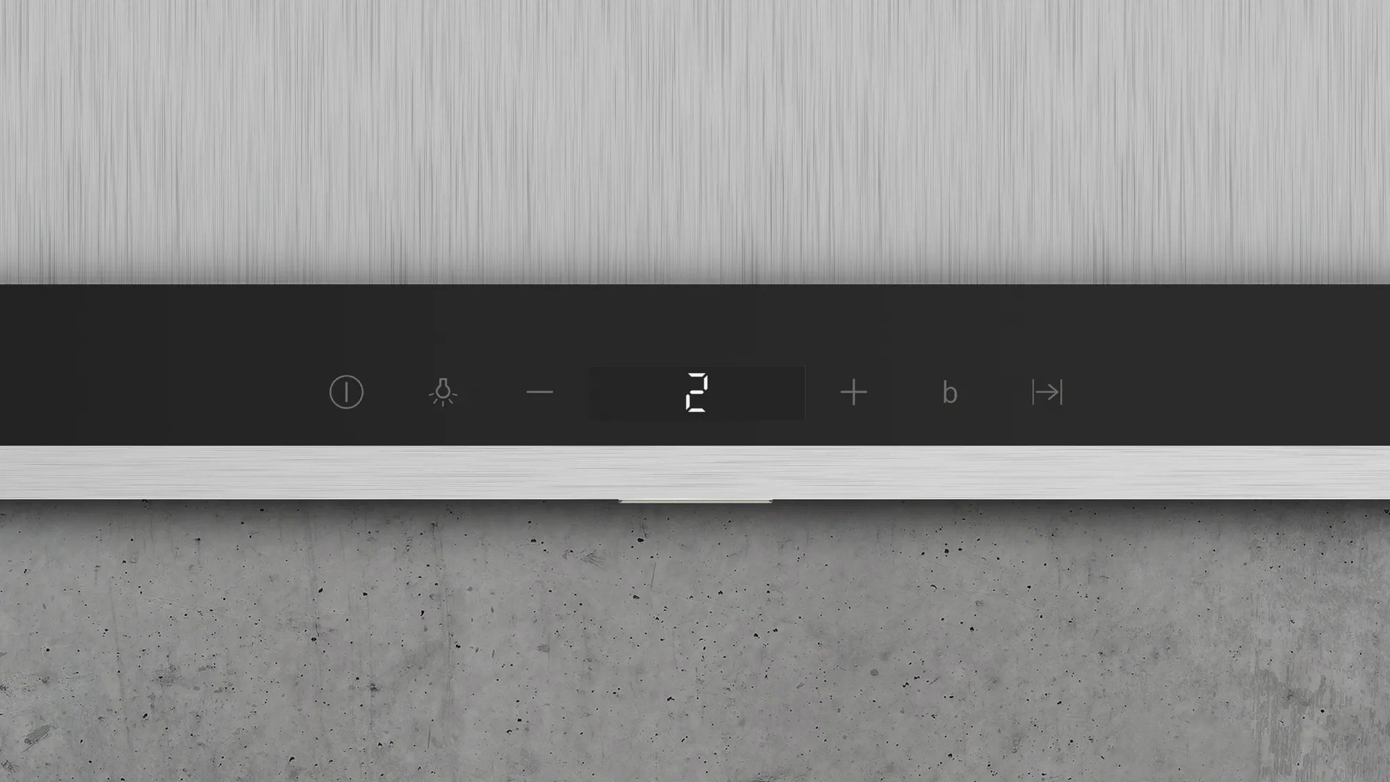 Elegant Siemens væghængt emhætte i enkelt design