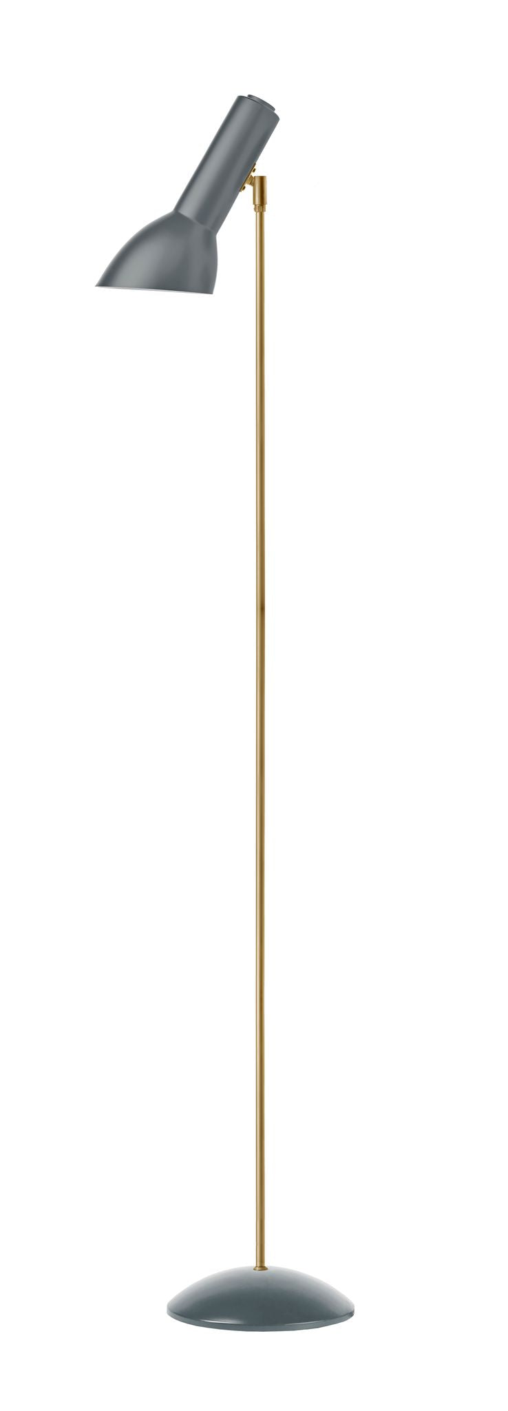Oblique Flintgrå/Messing - Gulvlampe billede 4