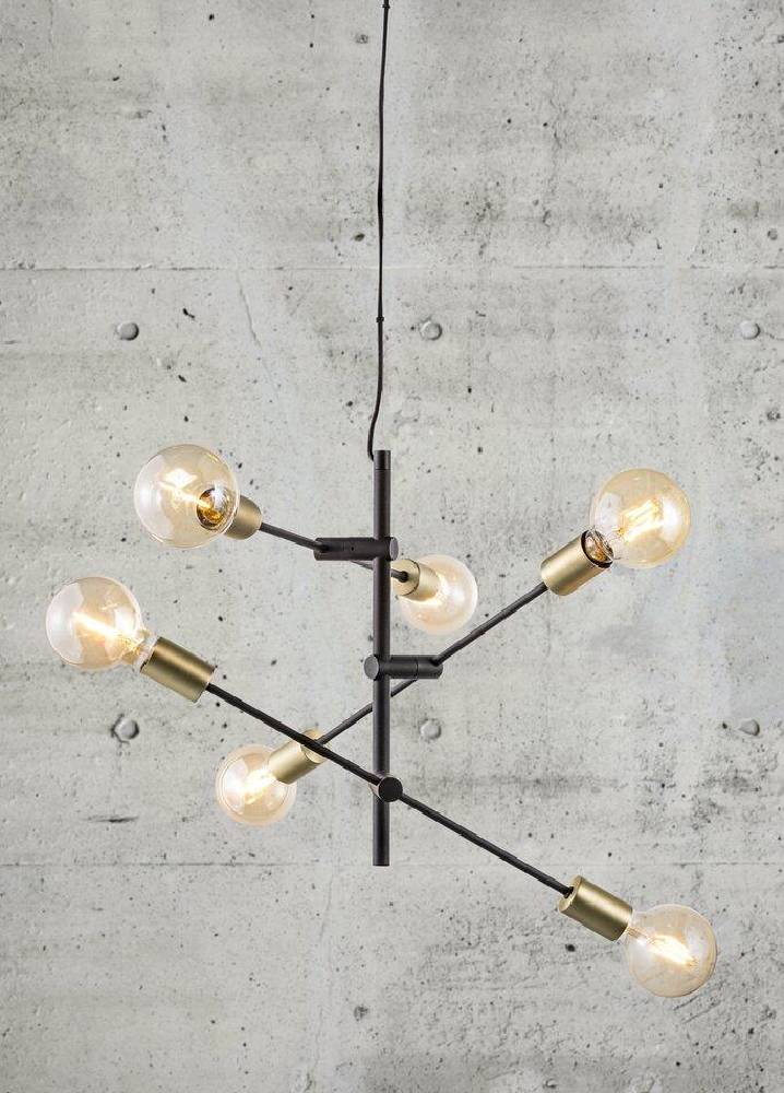 Josefine 6-Pendel E27 Matsort