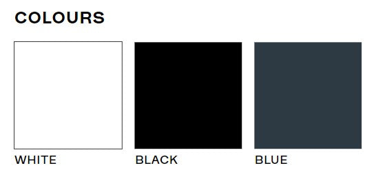 AQ01™ Blå LED Plug-in Bordlampe