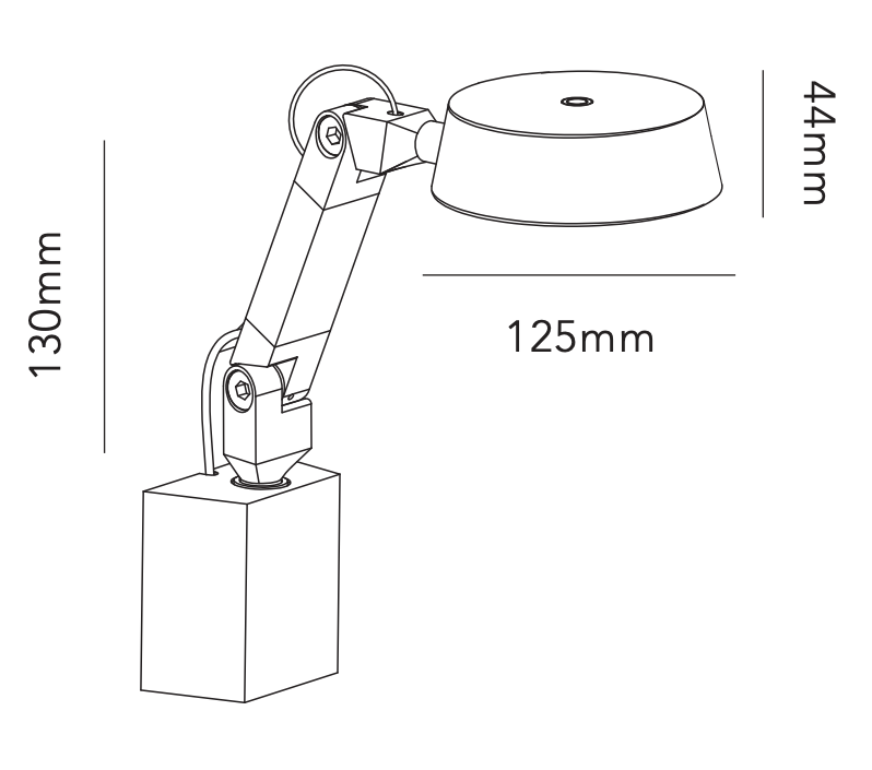Mål på W1 fra Light-Point