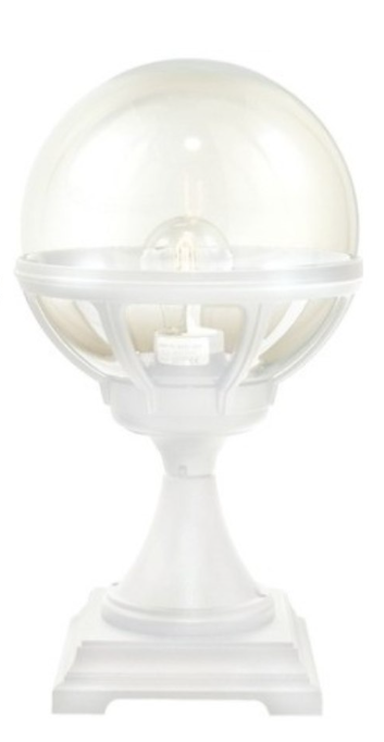 Norlys Bologna hvid klar, E27 IP54 46W 43.5CM - Udendørslampe