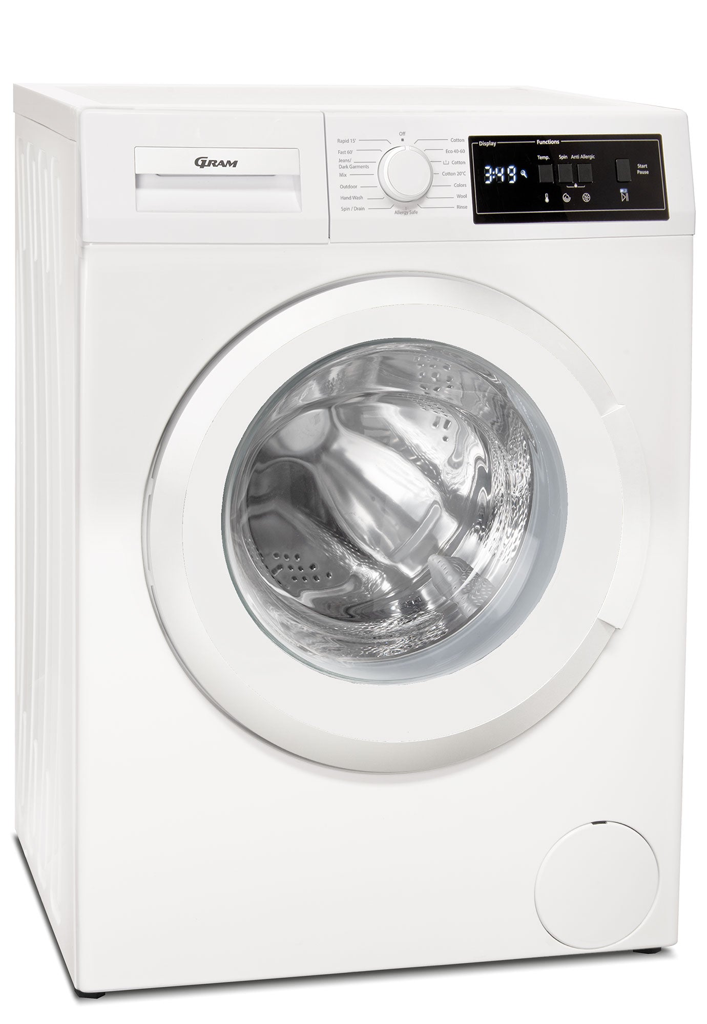 Gram WDE 70714-90/1 - Frontbetjent Vaskemaskine