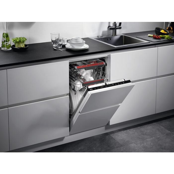 AEG FSE73507P Serie 7000 MaxiFlex - Smal opvaskemaskine til fuldintegrering