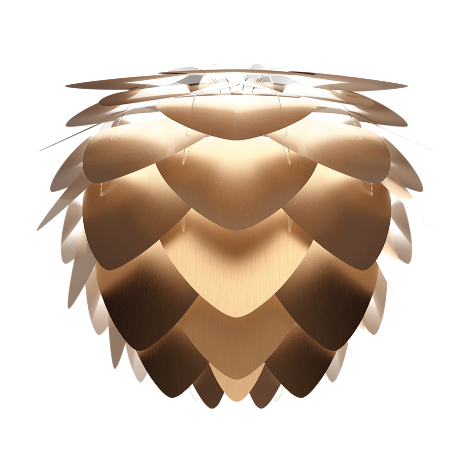 UMAGE - Aluvia Medium Ø59 Lampeskærm, Børstet Bronze