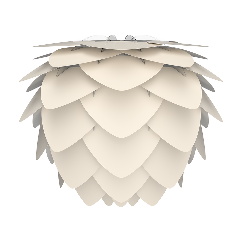 UMAGE - Aluvia Medium Ø59 Lampeskærm, Perle Hvid