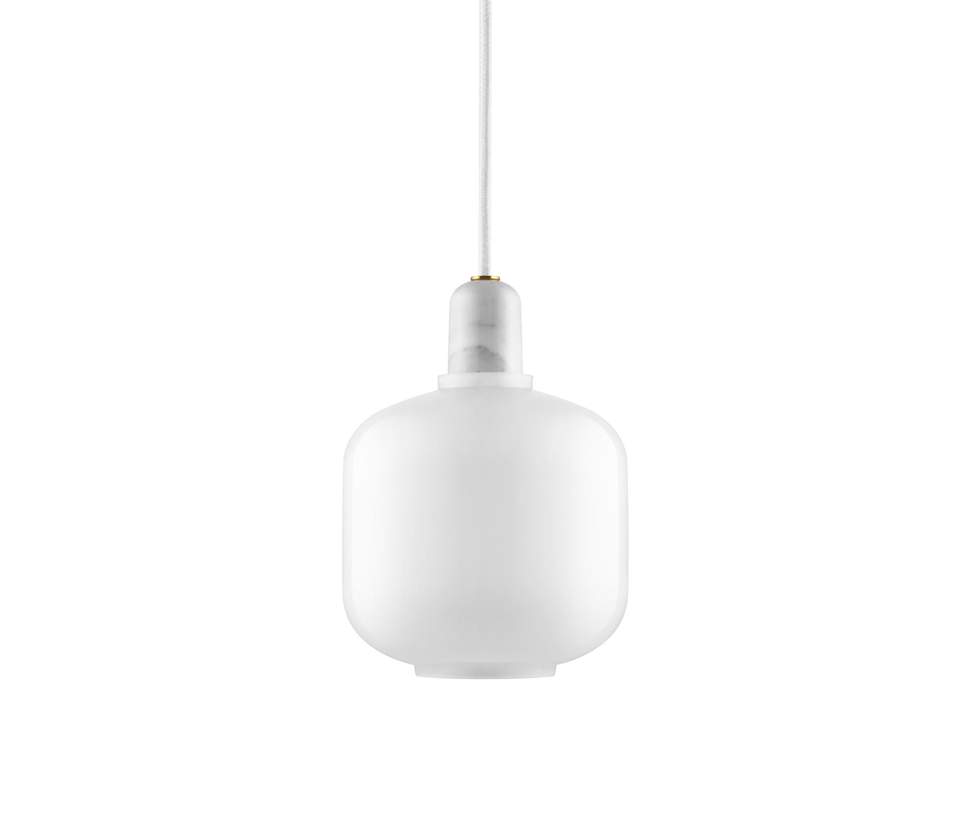 Amp Lampe Lille Hvid / Hvid