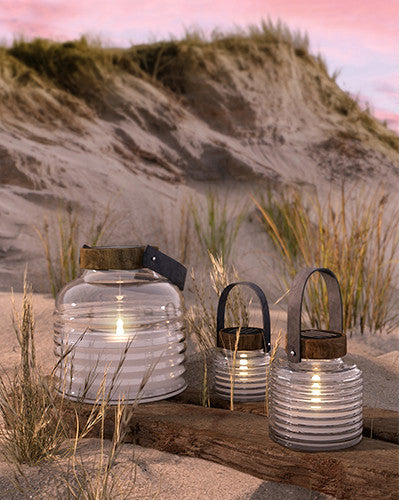 Aston Solar Krukke, Ø12xH12cm, Sort/Brun - Sirius Home