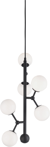 Atom Vertical Lysekrone Opal Ø30 - Halo Design