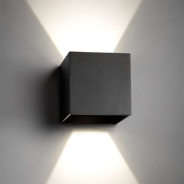 Box Up/Down LED - Sort - Light-Point væglamper hos El-Salg Aalborg