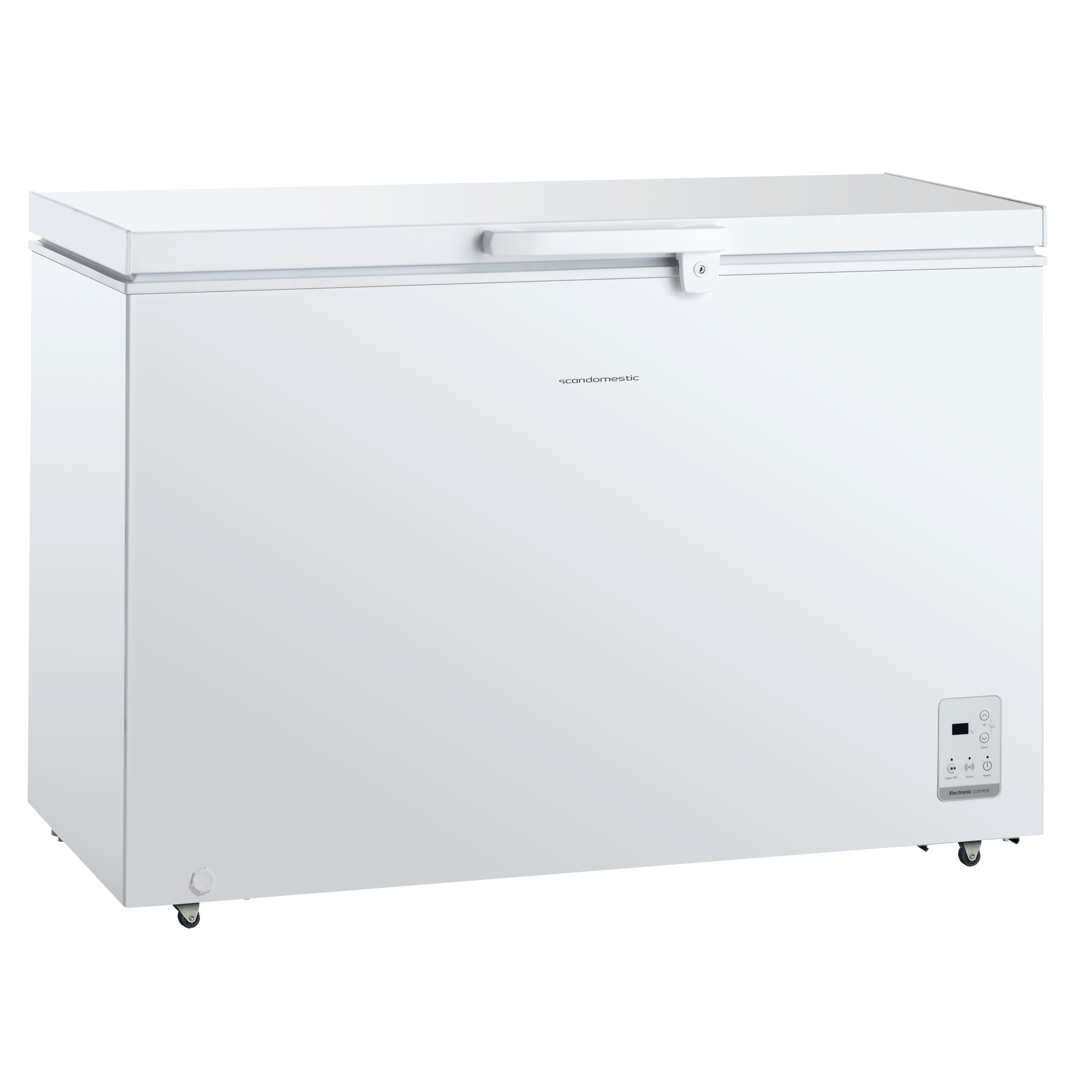 Scandomestic kummefryser med hjul og lås